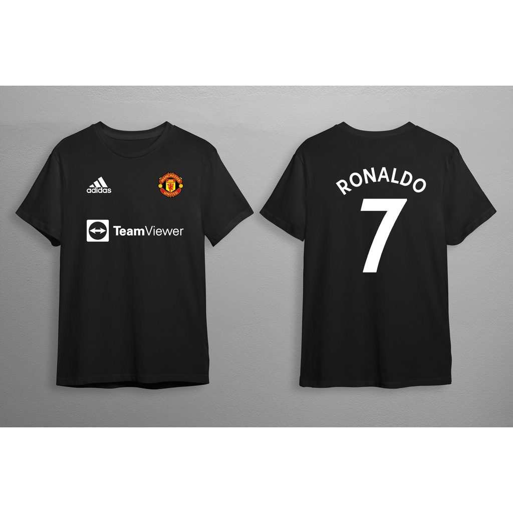 Camisa Camiseta Manchester United Time de Futebol Inglês CR7 home 21/22