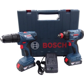 Combo Parafusadeira e Furadeira GSB 180-LI e Chave de Impacto Gdx180-li Bosch
