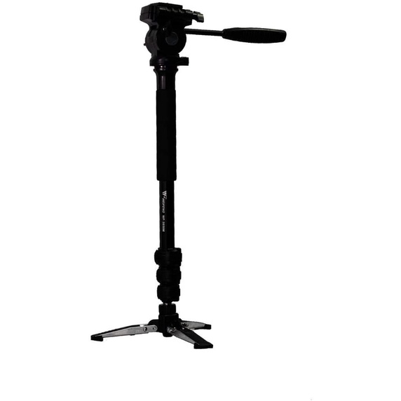 Monopé Weifeng Wf-3958m 146cm Com Pé De Galinha Para Câmeras