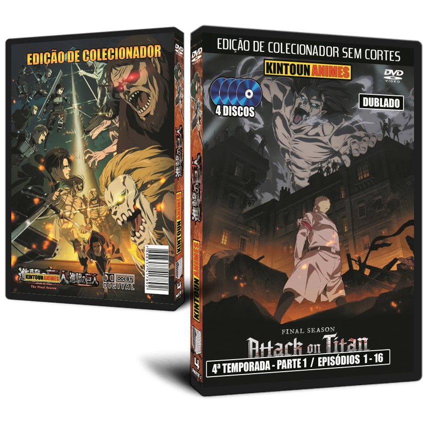 Attack on Titan Parte 1: Arco e Flecha Escarlate Dublado - Filme 1