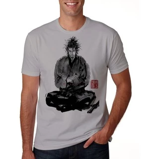 Camiseta Vagabond Takehiko Inoue Musashi Anime Mangá