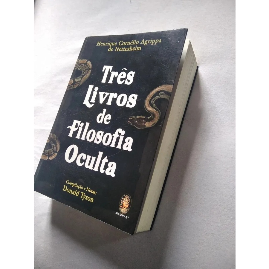 Três Livros De Filosofia Oculta - Henrique Cornelio Agrippa l (Autor ...