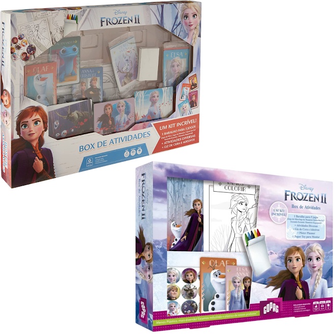 Jogo De Tabuleiro Corrida Mágica Disney Frozen 2 Copag