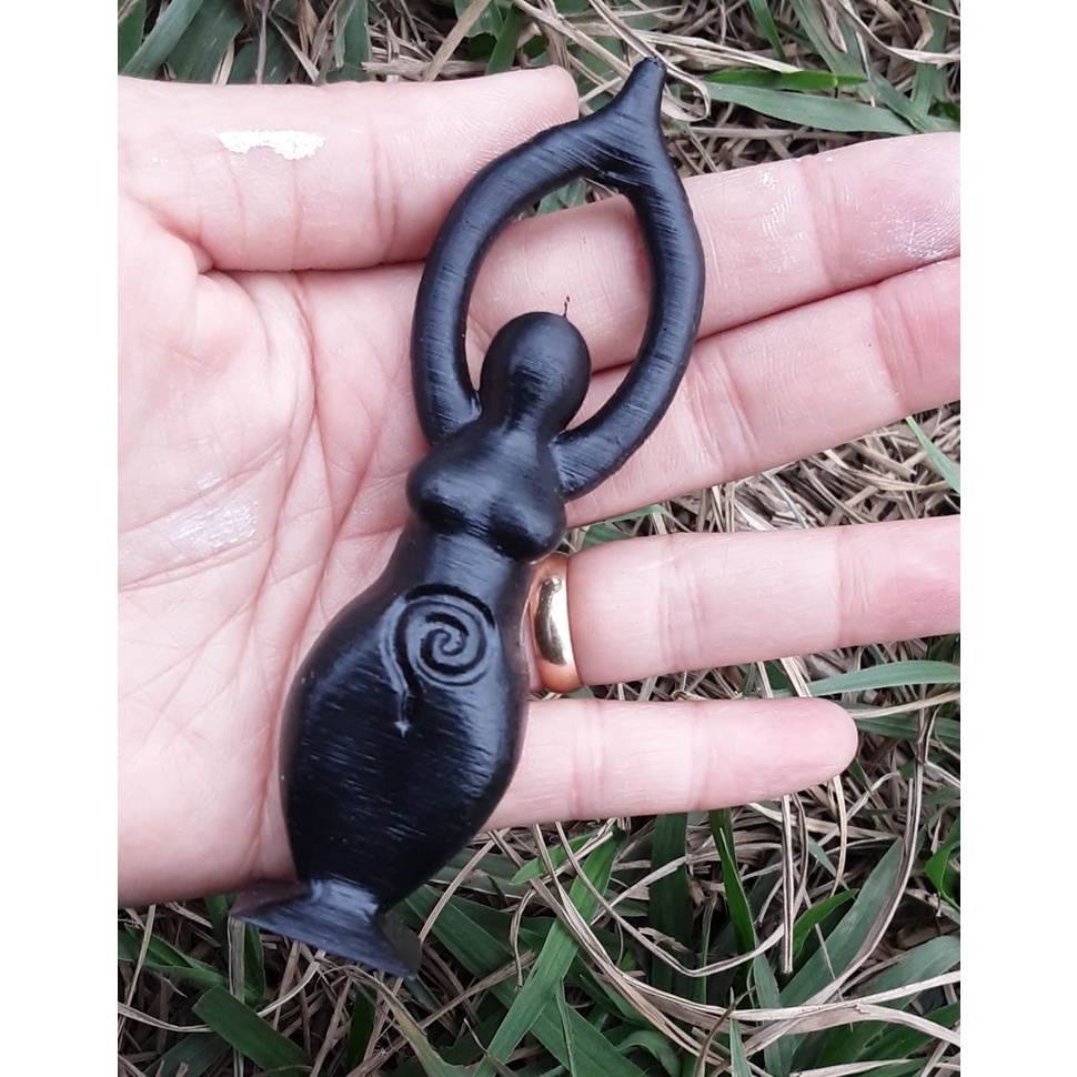 Deusa Witch Bruxa Goddess Wicca Spiral Decoração Altar