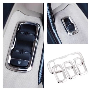 Aplique Moldura Cromada Botões de Controle Vidro Elétrico Ford Ka New Fiesta Ecosport