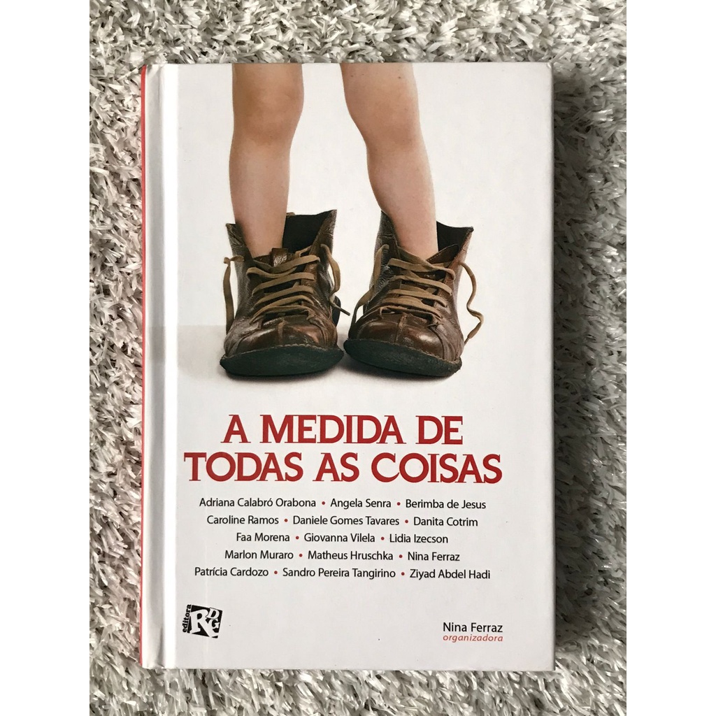 Livro A Medida De Todas As Coisas Nina Ferraz Shopee Brasil