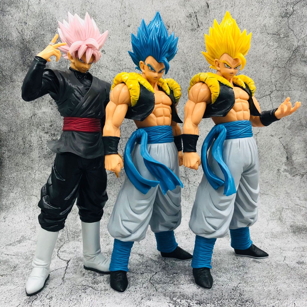 Kit Conjunto 3 Boneco Dragon Ball Z dbz Super Goku Super Sayajin Blue ssj  blue em Promoção na Americanas