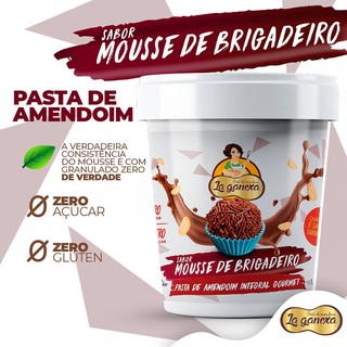 Pasta de amendoim LA GANEXA Sabor cookies com Cream 🍪🍫 👉ZERO Lactose  Açúcar Glúten