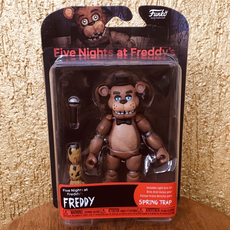 Lindo boneco Five Nights at Freddy animatronic Fnaf Nightmare Freddy 14cm