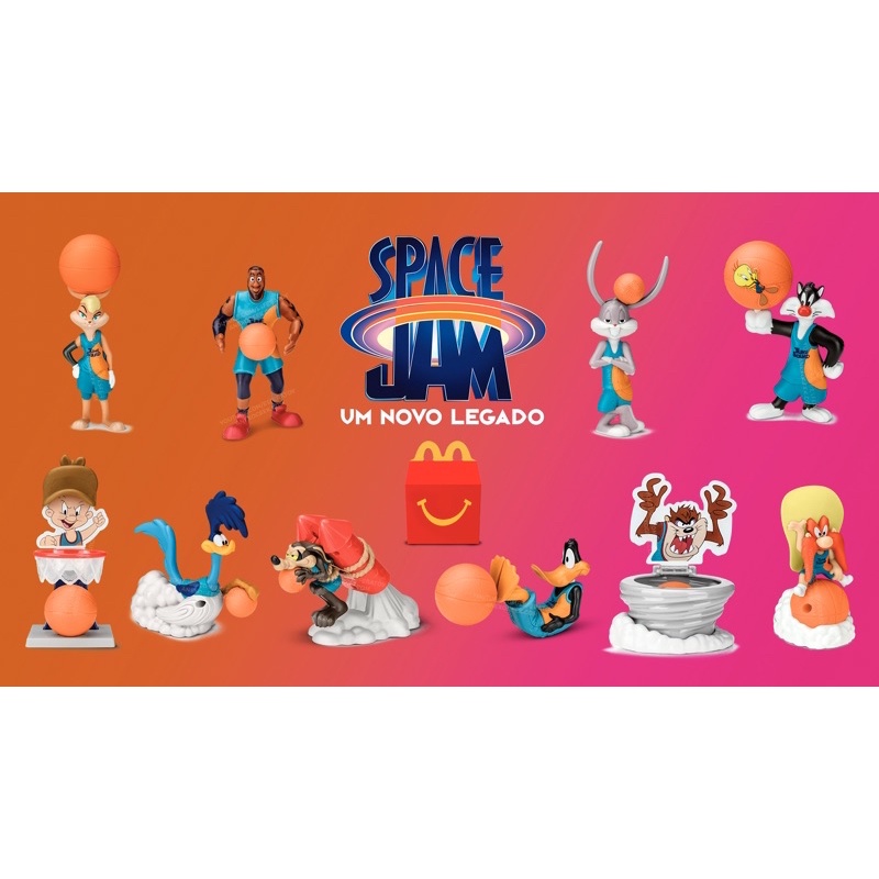 Brinquedo Space Jam Um Novo Legado Mcdonalds Mc Lanche Feliz