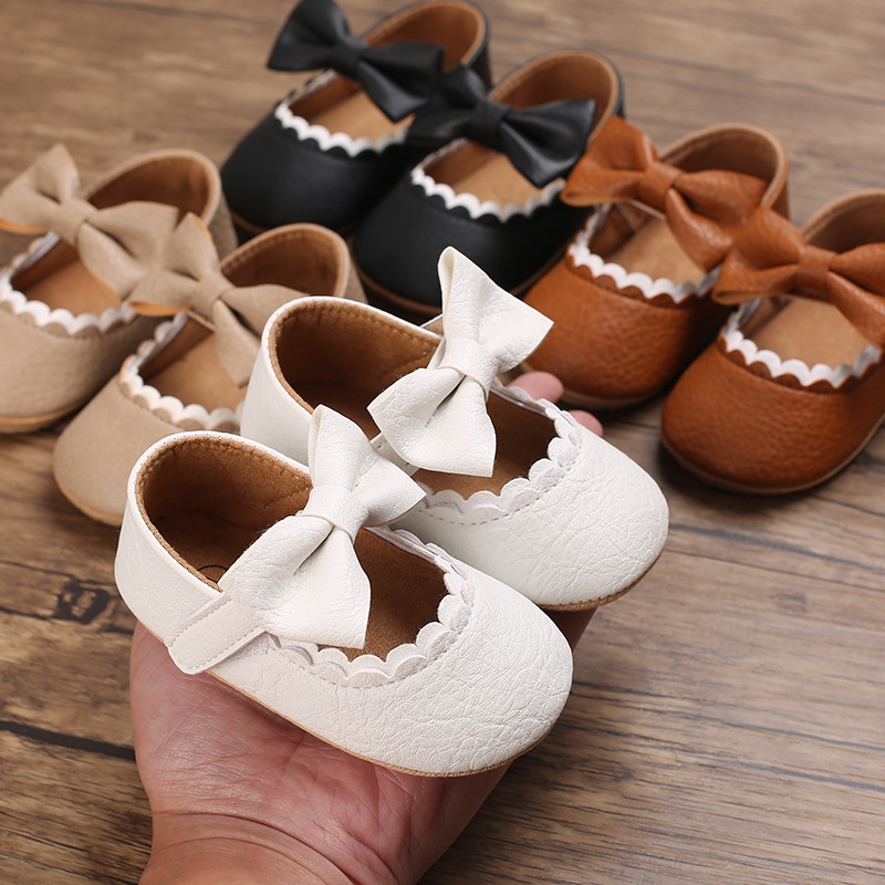 Sapatos De Borracha Branco Para Bebê Menina De 1 Ano De Idade ...