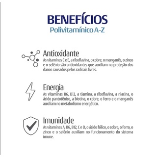 POLIVITAMÍNICO e Mineral de A a Z - 600mg - PolyVit | Shopee Brasil