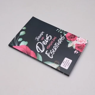 Abas Adesivas para Bíblia | Jornada com Deus Através das Escrituras | Floral