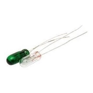 10 X Lampada Para Toca Fita Cd Etc 3mm 12v Verde / 10 Peças