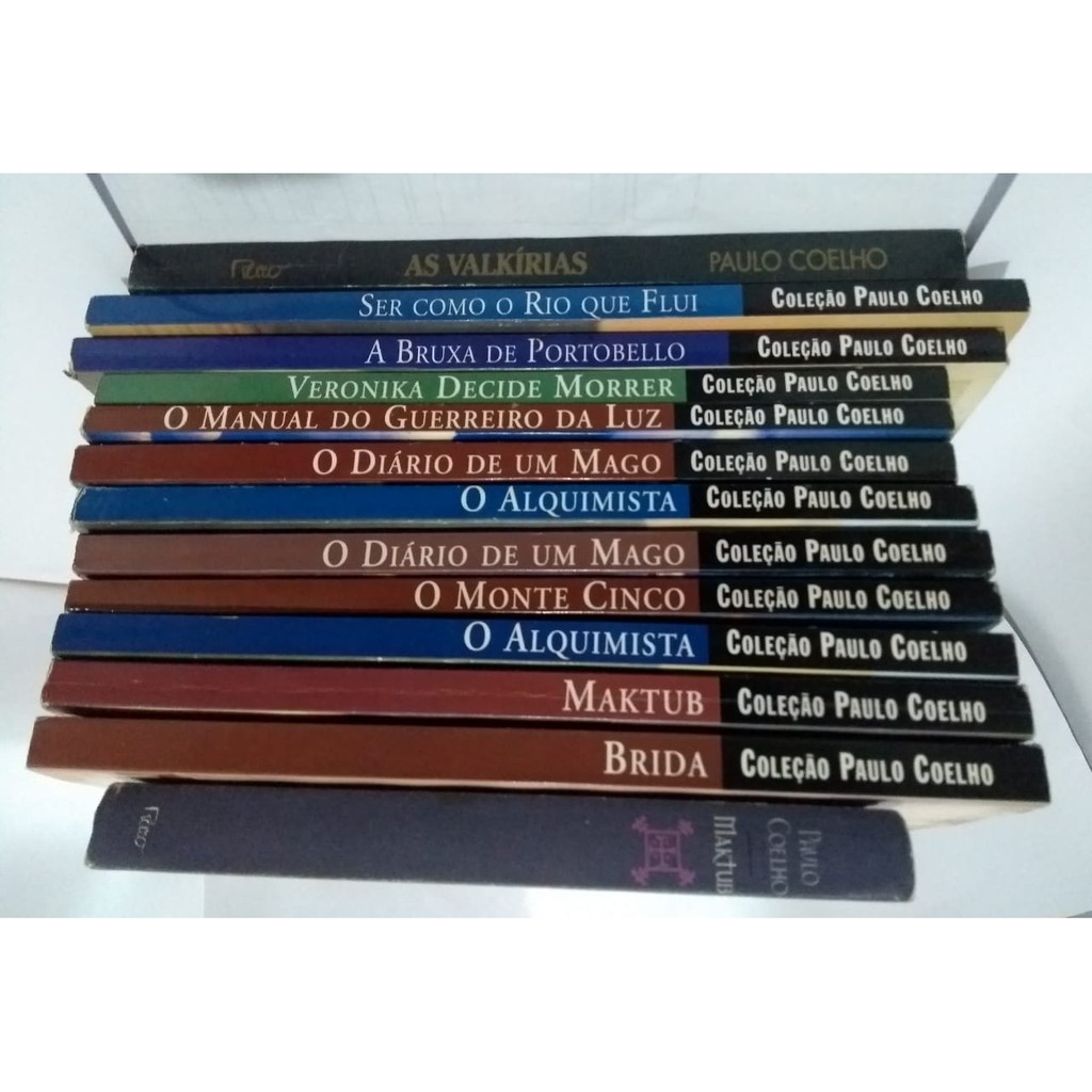 Colecao De Livros Paulo Coelho Coleção C/ 09 Livros Paulo Coelho