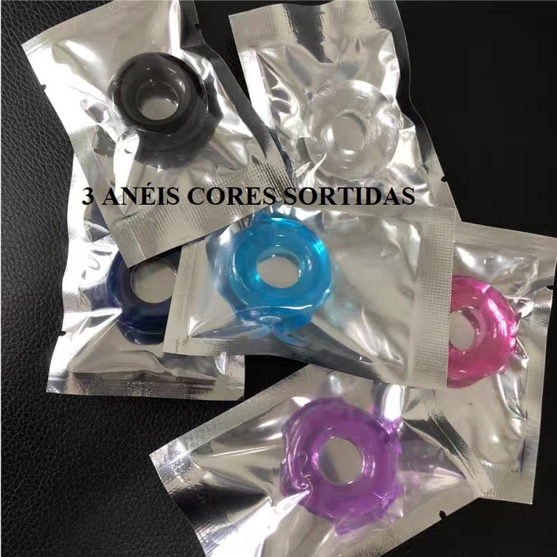 Anel Peniano Para Retardar Ejaculação E Manter Ereção | Shopee Brasil