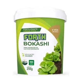Adubo Fertilizante Forth Bokashi 250g Para Cultivo Organico