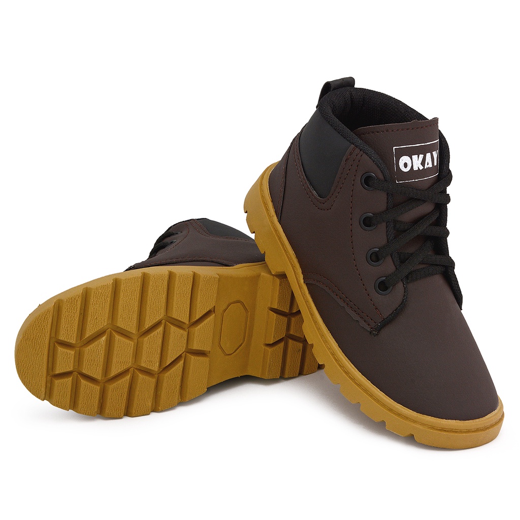 BOTA BOTINHA cano alto tênis infantil bebe menino masculino ESTILO  CATERPILLAR