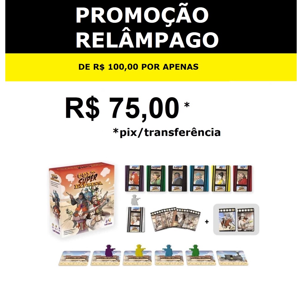 Colt Express Jogo De Tabuleiro Meeple Br