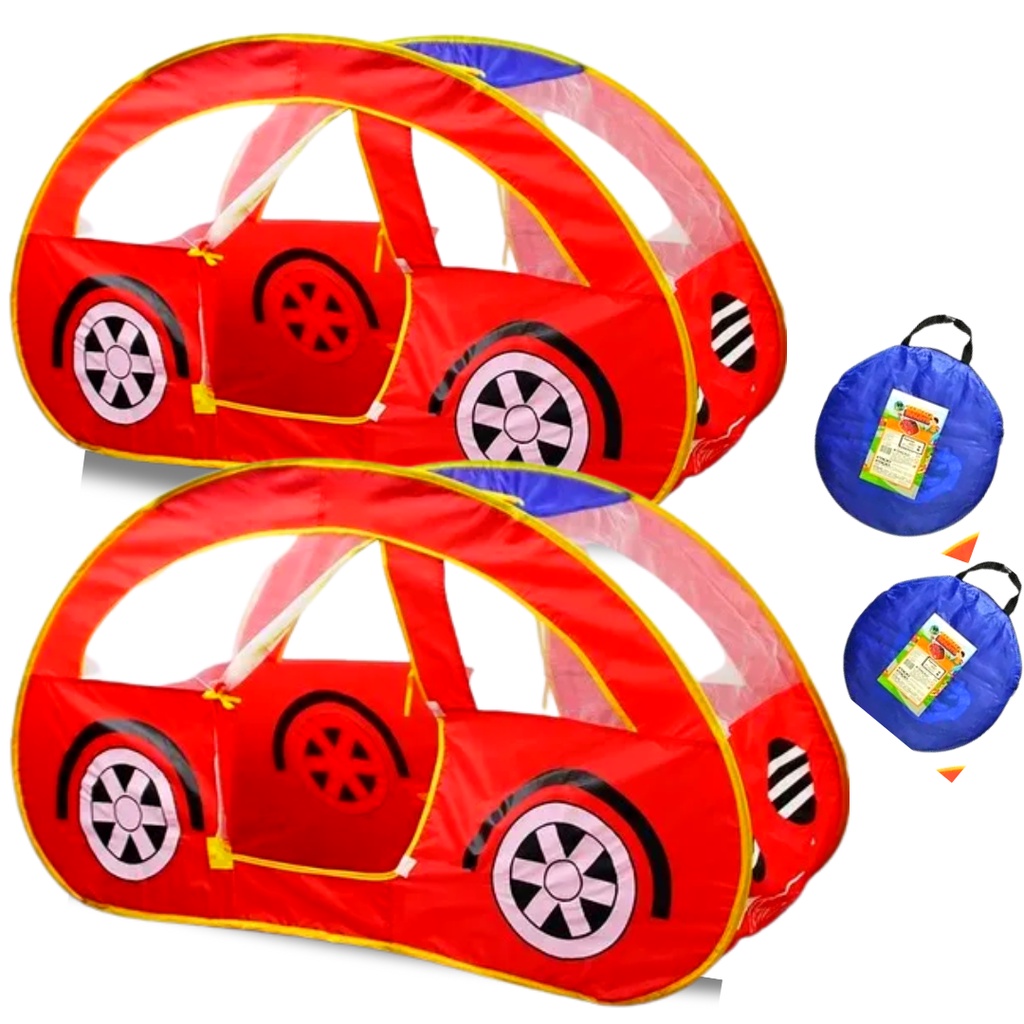 Barraca Infantil Portátil Casa Disney Pixar Carros Relâmpago MCQueen- ZIPPY  TOYS