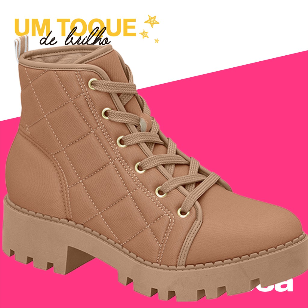 Bota coturno feminina store moleca