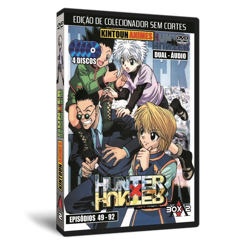 Hunter X Hunter Série Clássica Completa e Dublada em DVD | Shopee