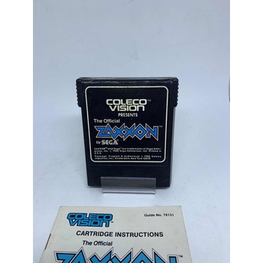 Zaxxon Sega Coleco Vision + Manual | Shopee Brasil