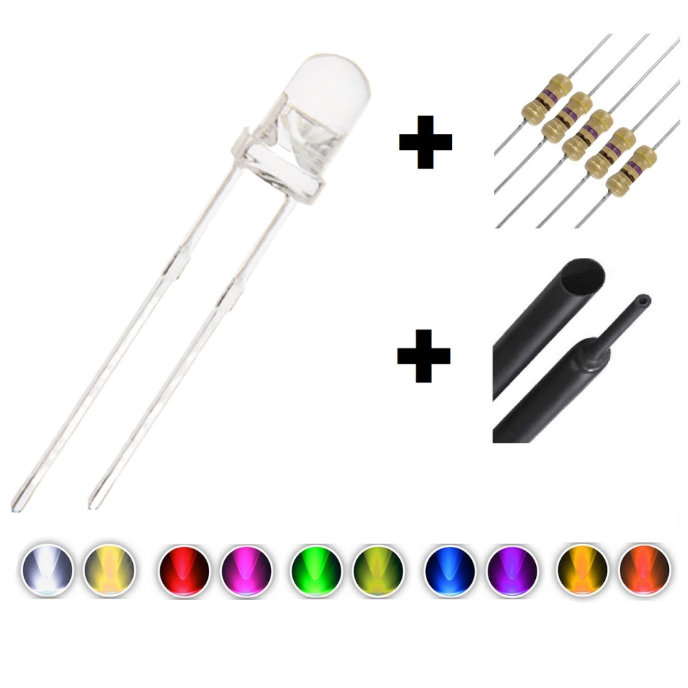 OSGGD23131E OPTOSUPPLY - LED | Green; 3mm; 8400÷10000mcd; 30°; Front - Foto 12