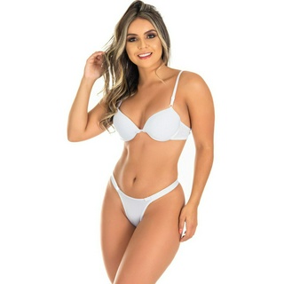 Conjunto De Lingerie Bojo E Calcinha Sensual