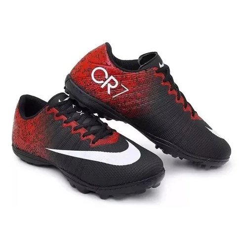 Cr7 store chuteira preta