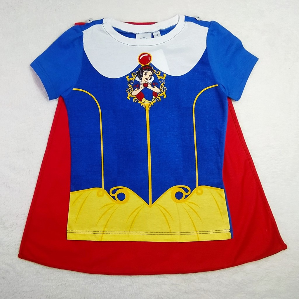 Camiseta Camisa Branca De Neve Desenho Princesa Menina 01 - jk