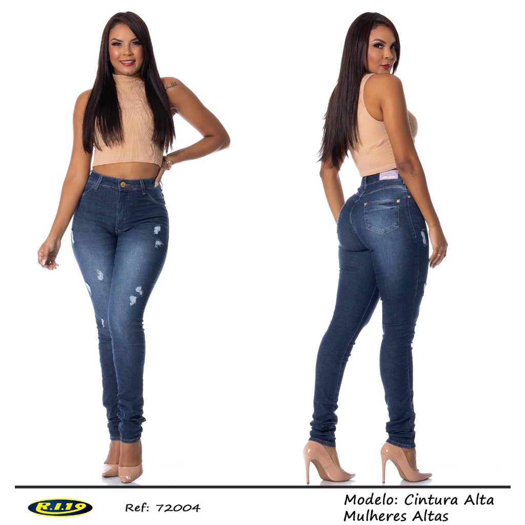 Calças de brim Das Mulheres Oversized Retro Altas Calças Jeans New