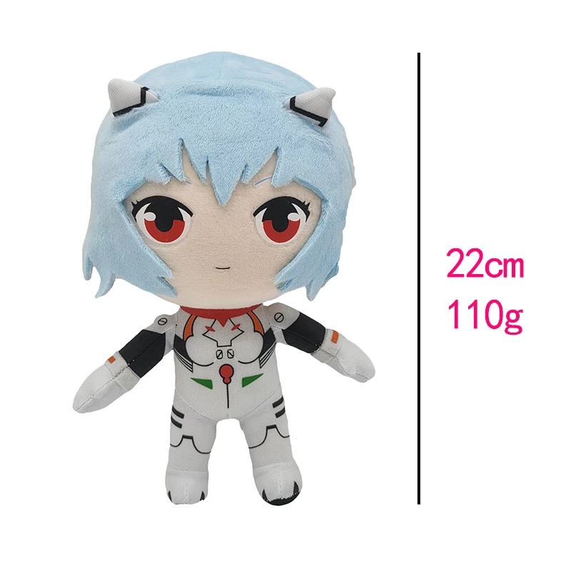 Ayanami Rei Anime japonês Cartoon Brinquedos, Bonecas Kawaii