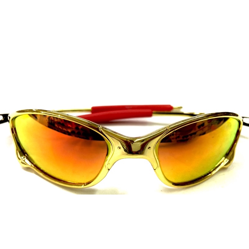 Óculos Masculino premium sol dourado juliet G1 - Incolor