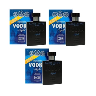 KIT COM 3 VODKA NIGHT MASCULINO 100ML
