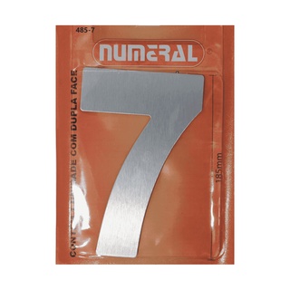 NUMERO ACM ESPELHADO 5 PEQUENO 60MM NUMERAL