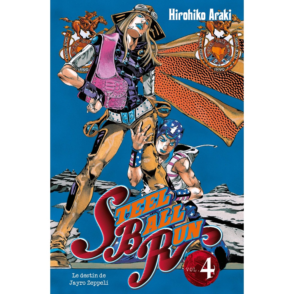 Manga Artesanal Em Portugues Jojo Bizarre Adventure Parte 7 Steel Ball Run Shopee Brasil 8149