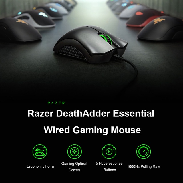 Mouse Razer série Mamba Elite/Deathadder/Edição torneio/Razer Basilisk
