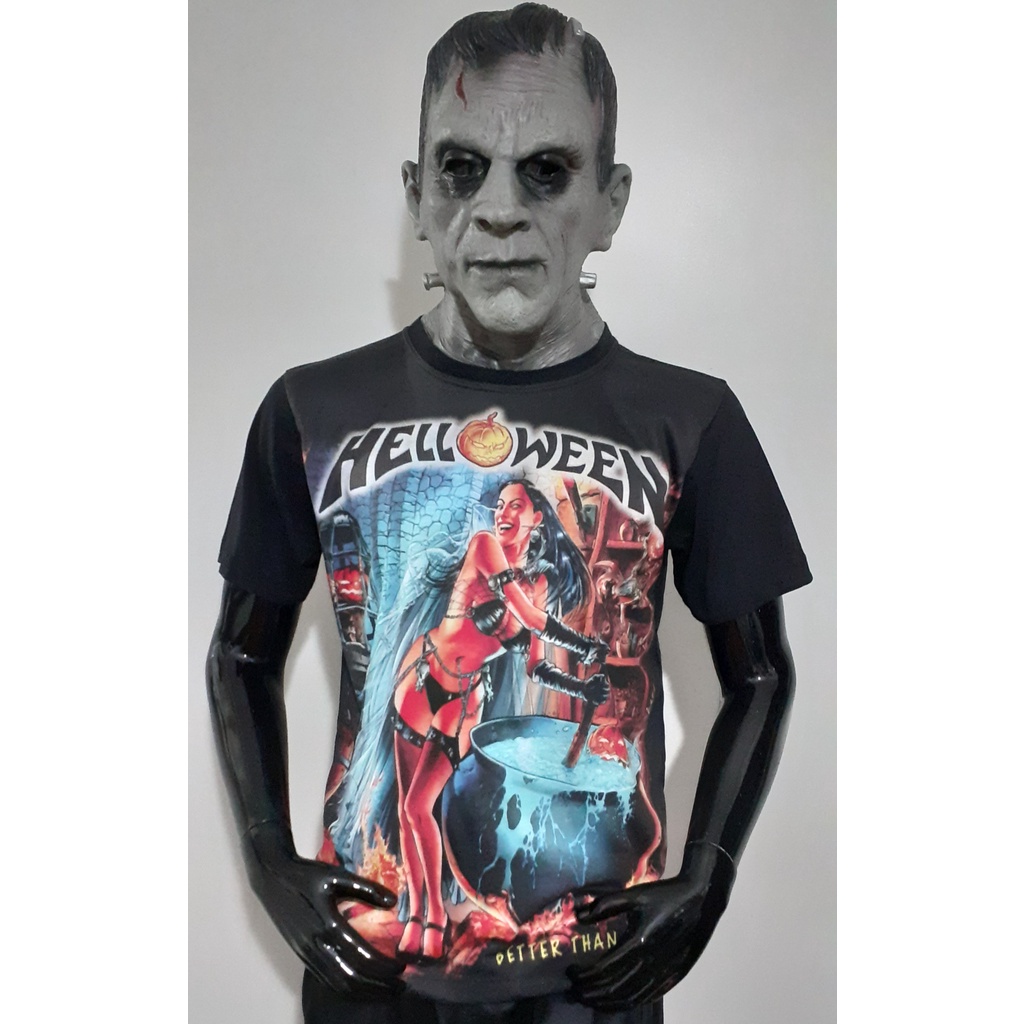 Helloween Better Than Raw Printed Oversized Mens Premium Quality In Lowest Price Tee Only At Legacy Boutiques BD main image 1