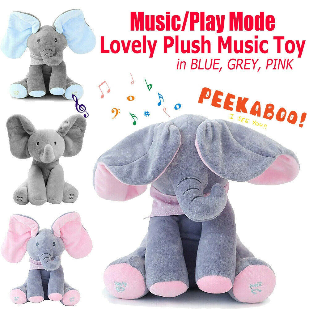 Peek a best sale boo elephant toy