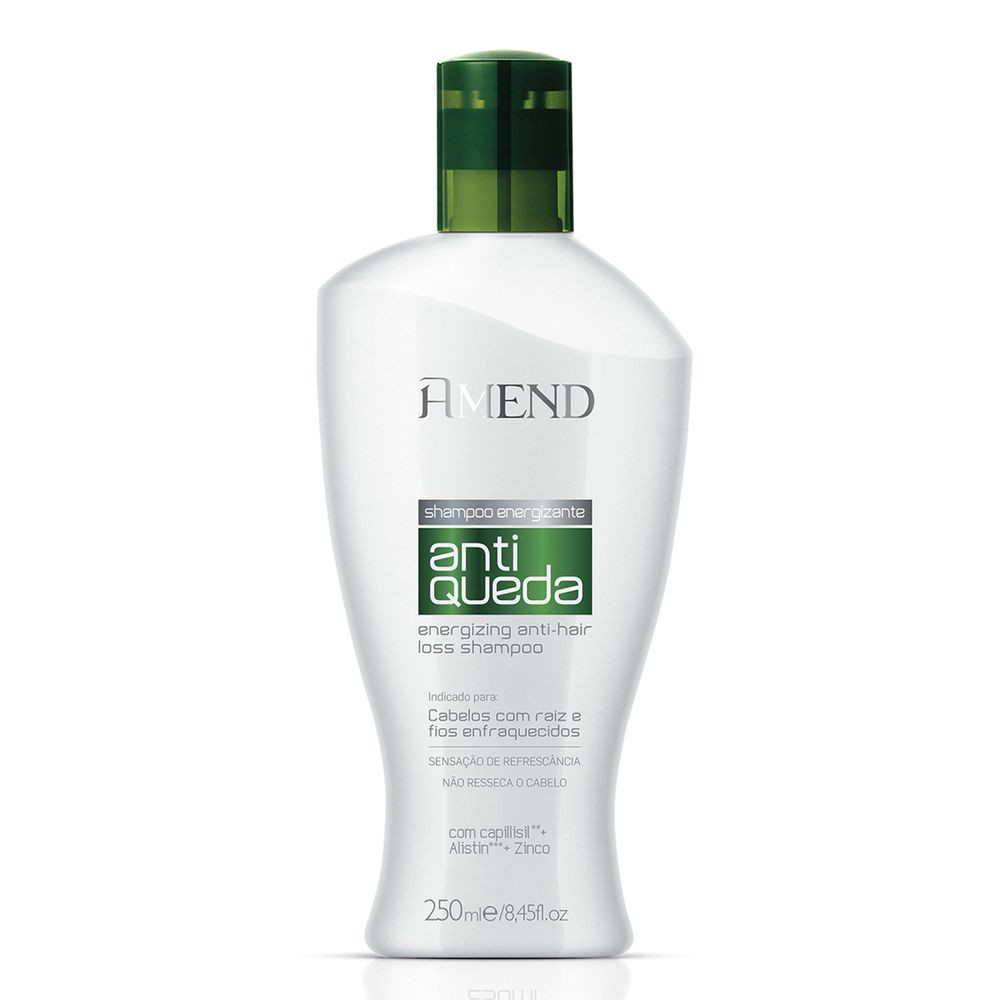 Shampoo Energizante Anti-Queda Amend - 250ml Antiqueda | Shopee Brasil