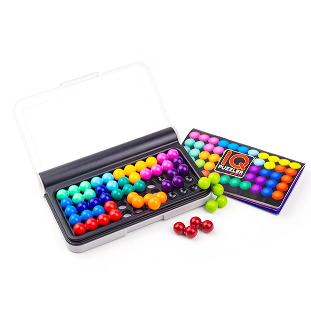 Jogo Mental Desafios Jogos Inteligentes IQ 3D Quebra-Cabeça Lógica De ...