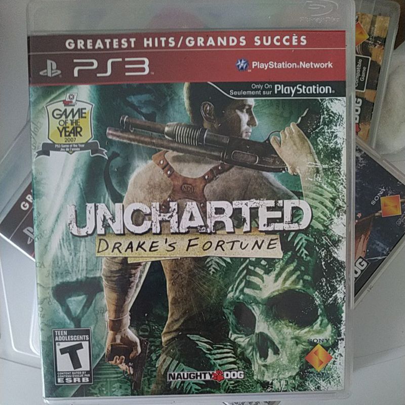 Jogo PS3 - Uncharted: Drake's Fortune (Mídia Física) - FF Games -  Videogames Retrô