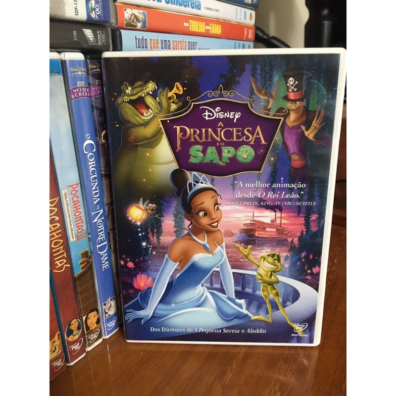 DVD A Princesa e o Sapo - Disney | Shopee Brasil