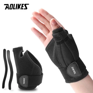 Aolikes 1 Pcs Thumb Brace Tala Para Tendinite E Mais. Se Encaixa Mão Direita E Mão Esquerda Para Homens E Mulheres Polegar Pulso Estabilizador Imobilizador Gatilho Polegars Cintas De Apoio