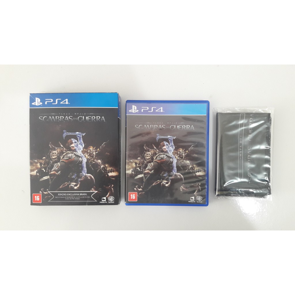 Sombras da Guerra - Edição Exclusiva Brasil - PlayStation 4