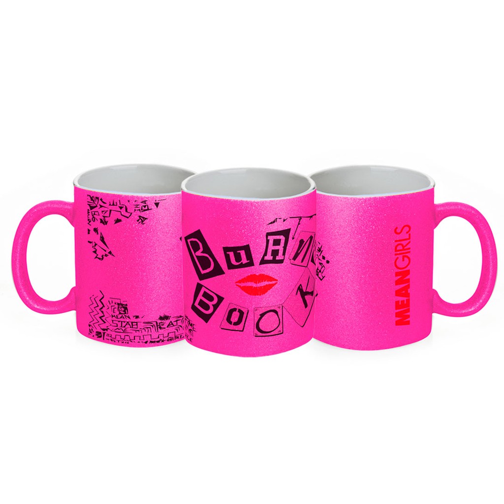 Caneca Glitter Burn Book Mean Girls (Meninas Malvadas) Shopee Brasil