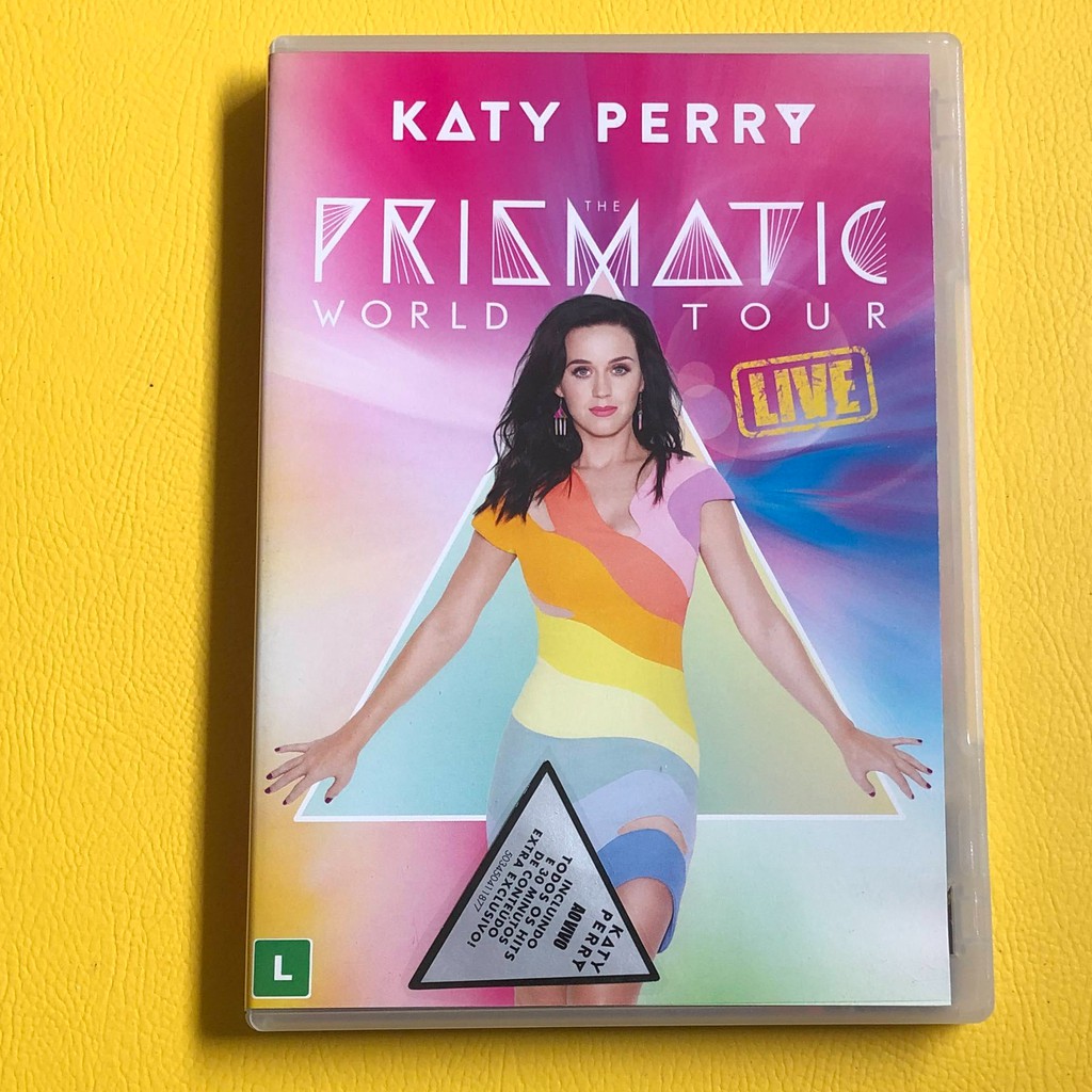 DVD Katy Perry - Prismatic World Tour | Shopee Brasil