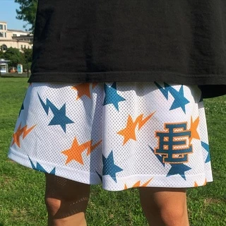 Eric Emanuel EE Básico Curto 2022 Homens casual shorts Calças Esportivas De fitness gym workout Verão De Malha