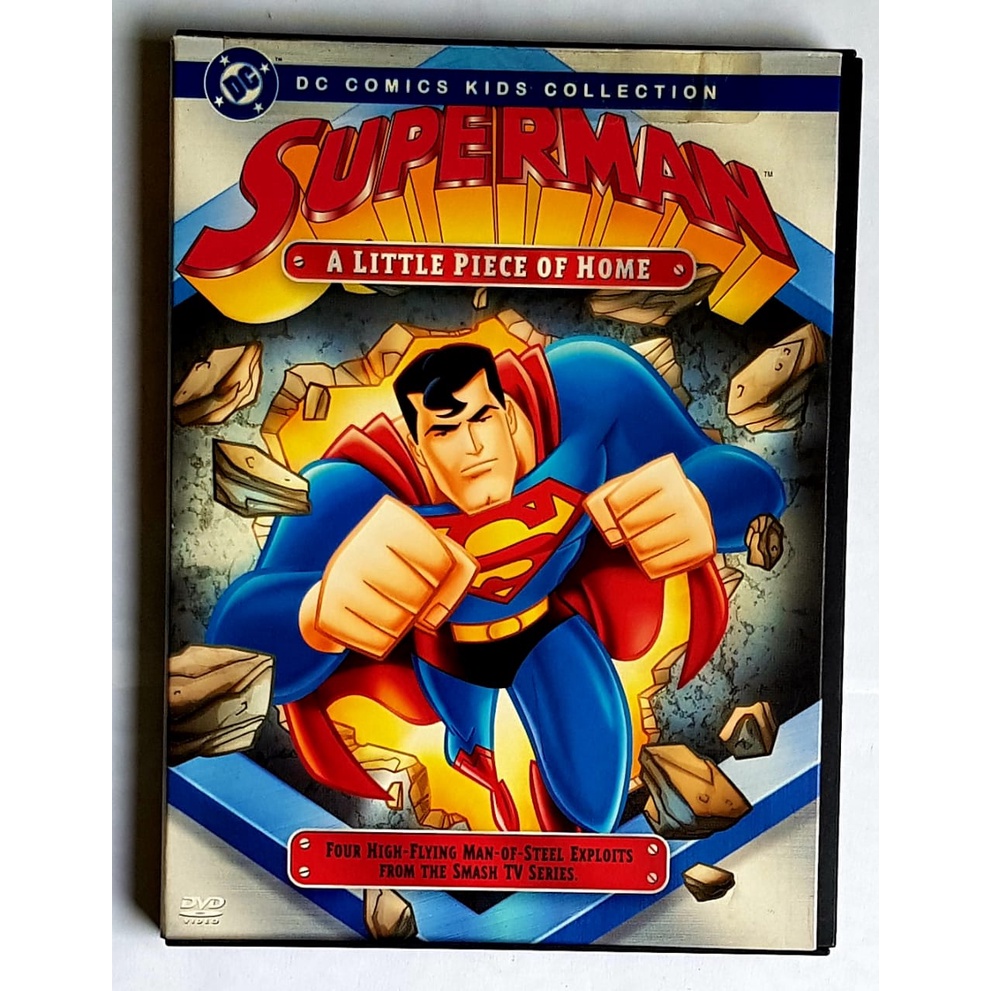 Dvd Superman Kit 4 Filmes De Coleção Novo Lacrado Dc Comics